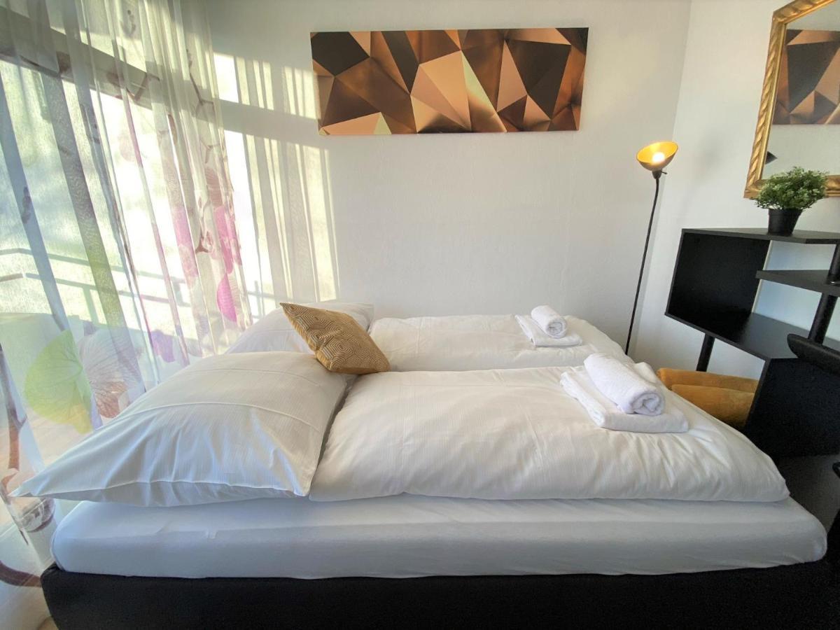 Exclusives Apartment In Bestlage +Netflix +Boxspring باد فسينغ المظهر الخارجي الصورة