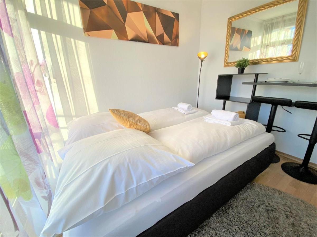 Exclusives Apartment In Bestlage +Netflix +Boxspring باد فسينغ المظهر الخارجي الصورة