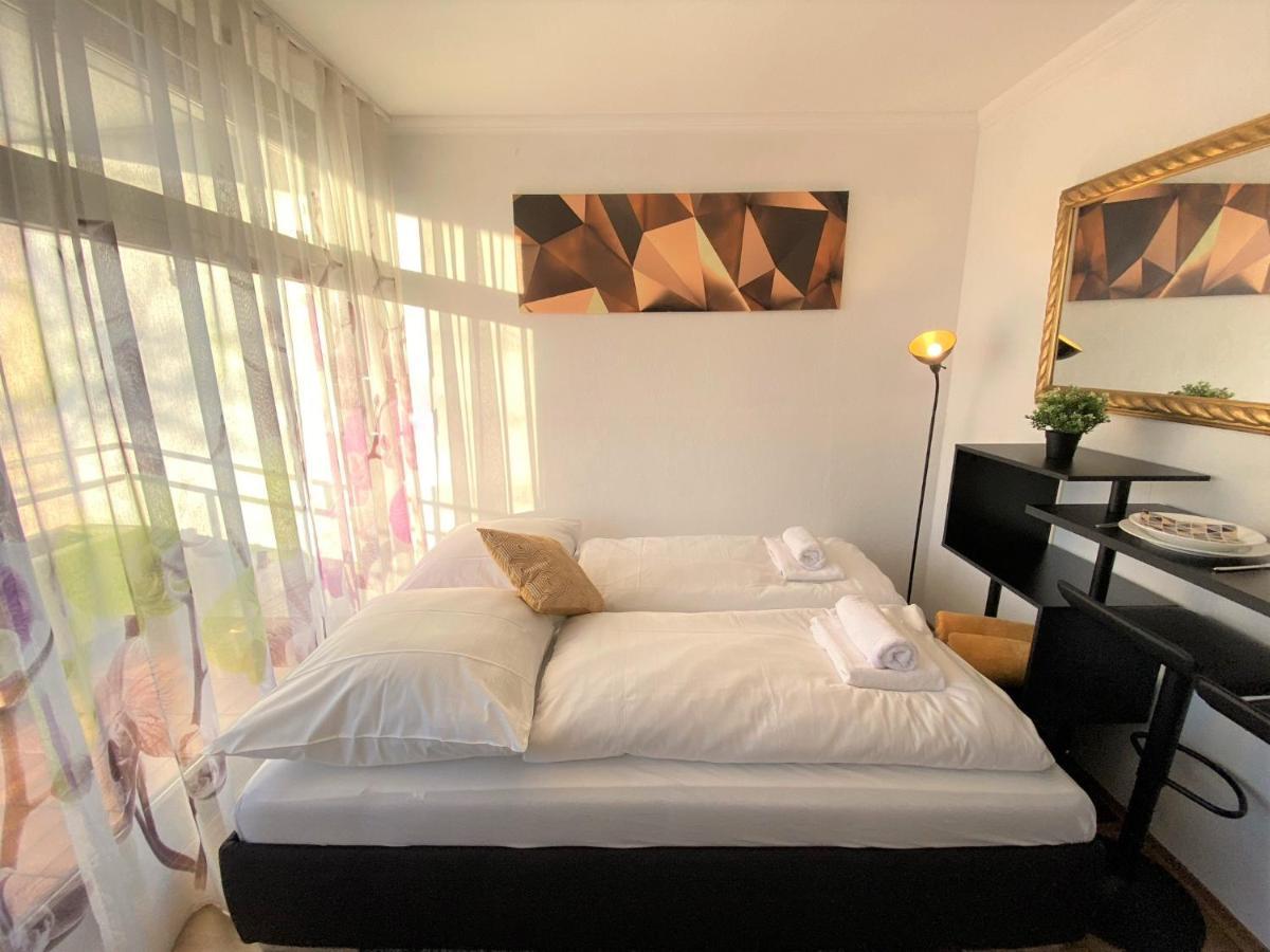 Exclusives Apartment In Bestlage +Netflix +Boxspring باد فسينغ المظهر الخارجي الصورة